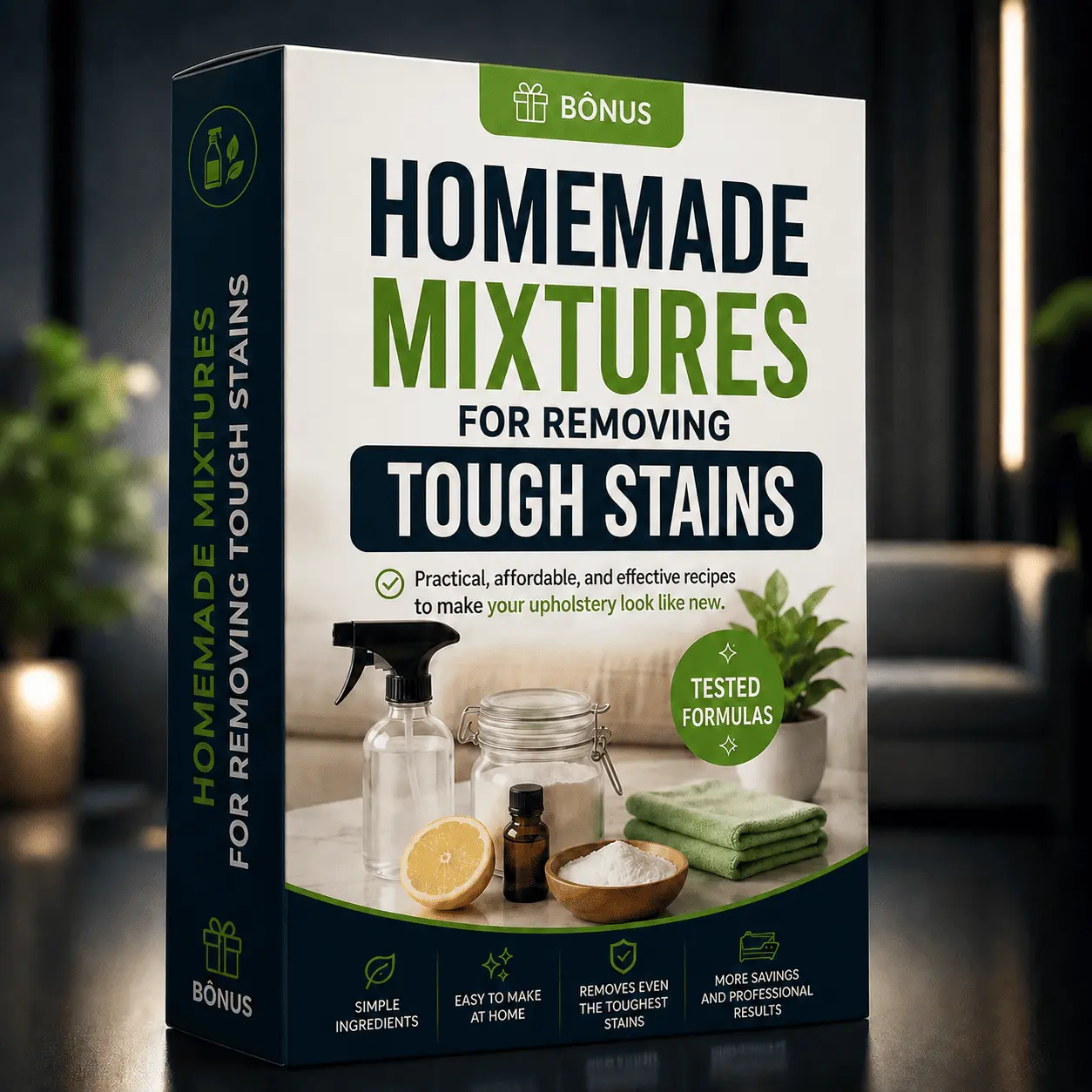 Homemade Mixtures For Removing Tough Stains