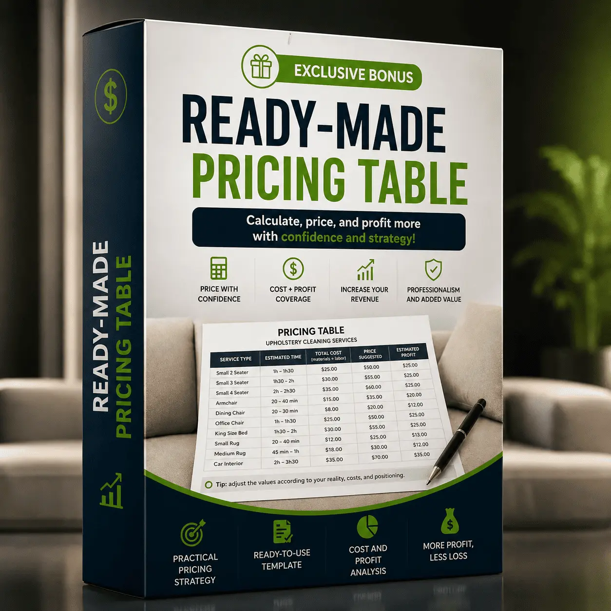 Ready-Made Pricing Table