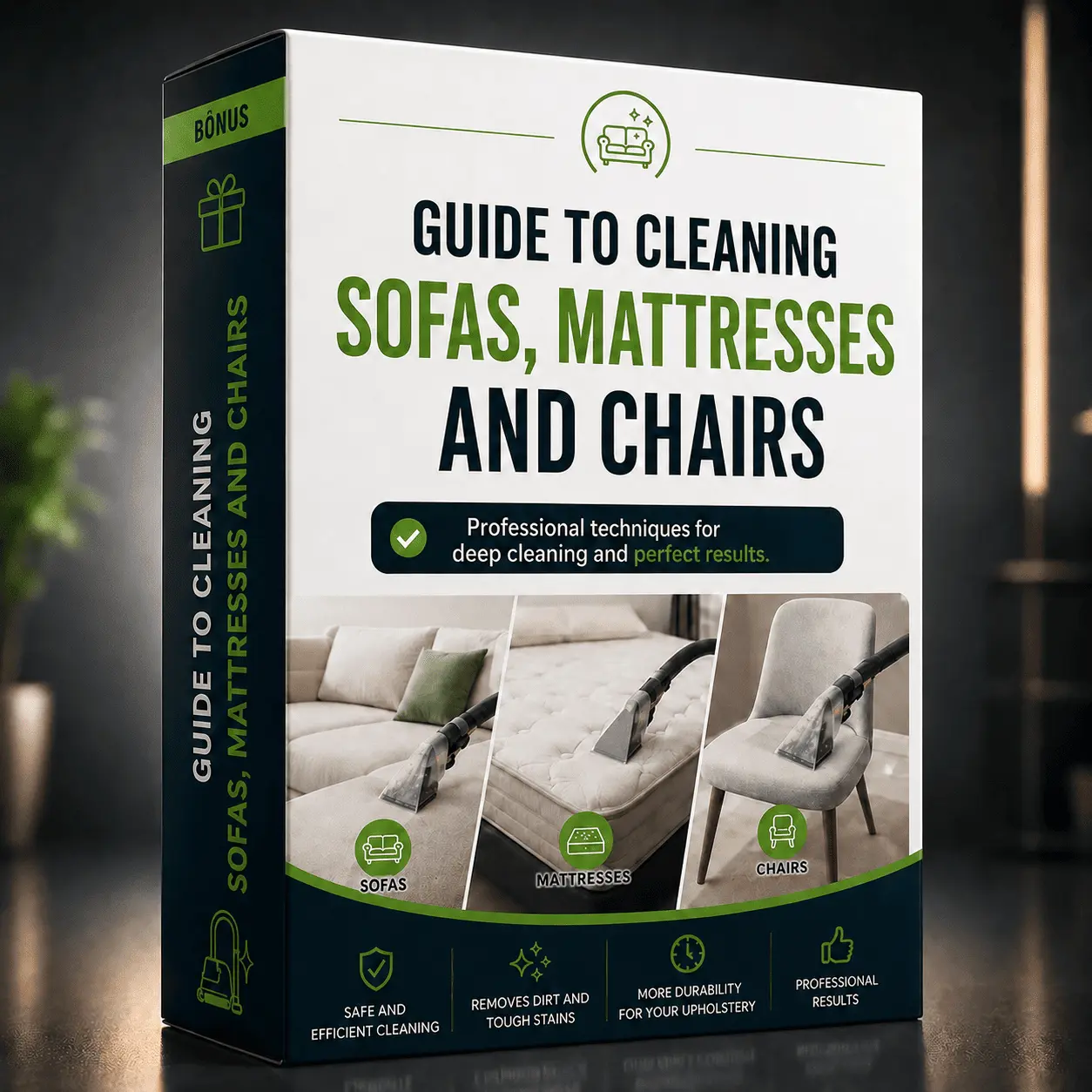 Guide to Cleaning Sofas, Mattresses and Chairs